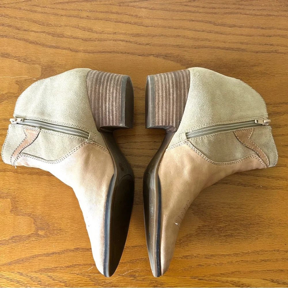 Lucky Brand Idellina Western Bootie in Tahini. Size 9. - Picture 3 of 13